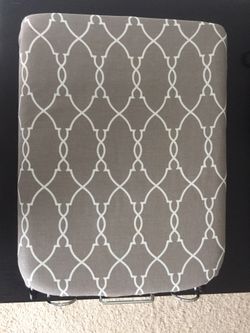 Folding table top iron board