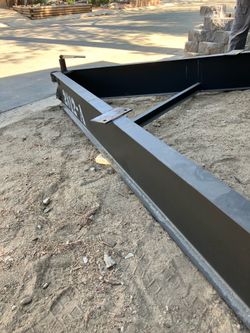 Tongue for a manufactured home.