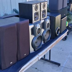 Speakers , stereo subwoofers 👇