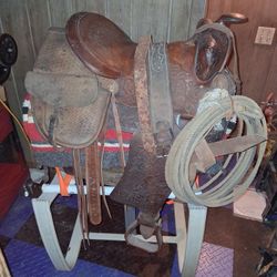 Tex Tan 15" Horse Saddle "It's Available" Read Info Below