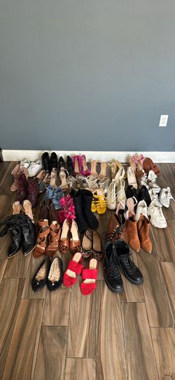 Venta masiva de zapatos size 7.5-8