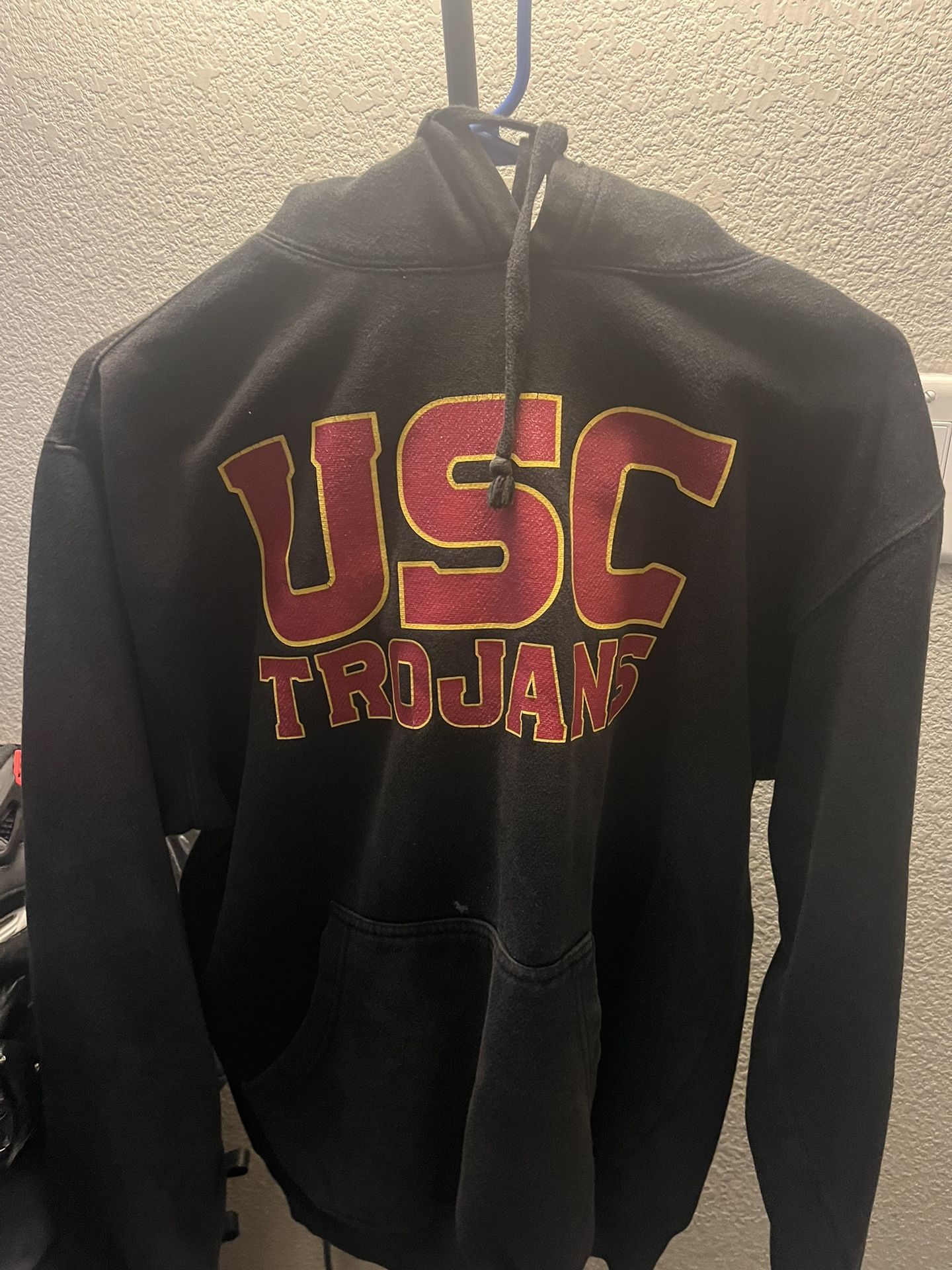 USC Black And Red Hoodie