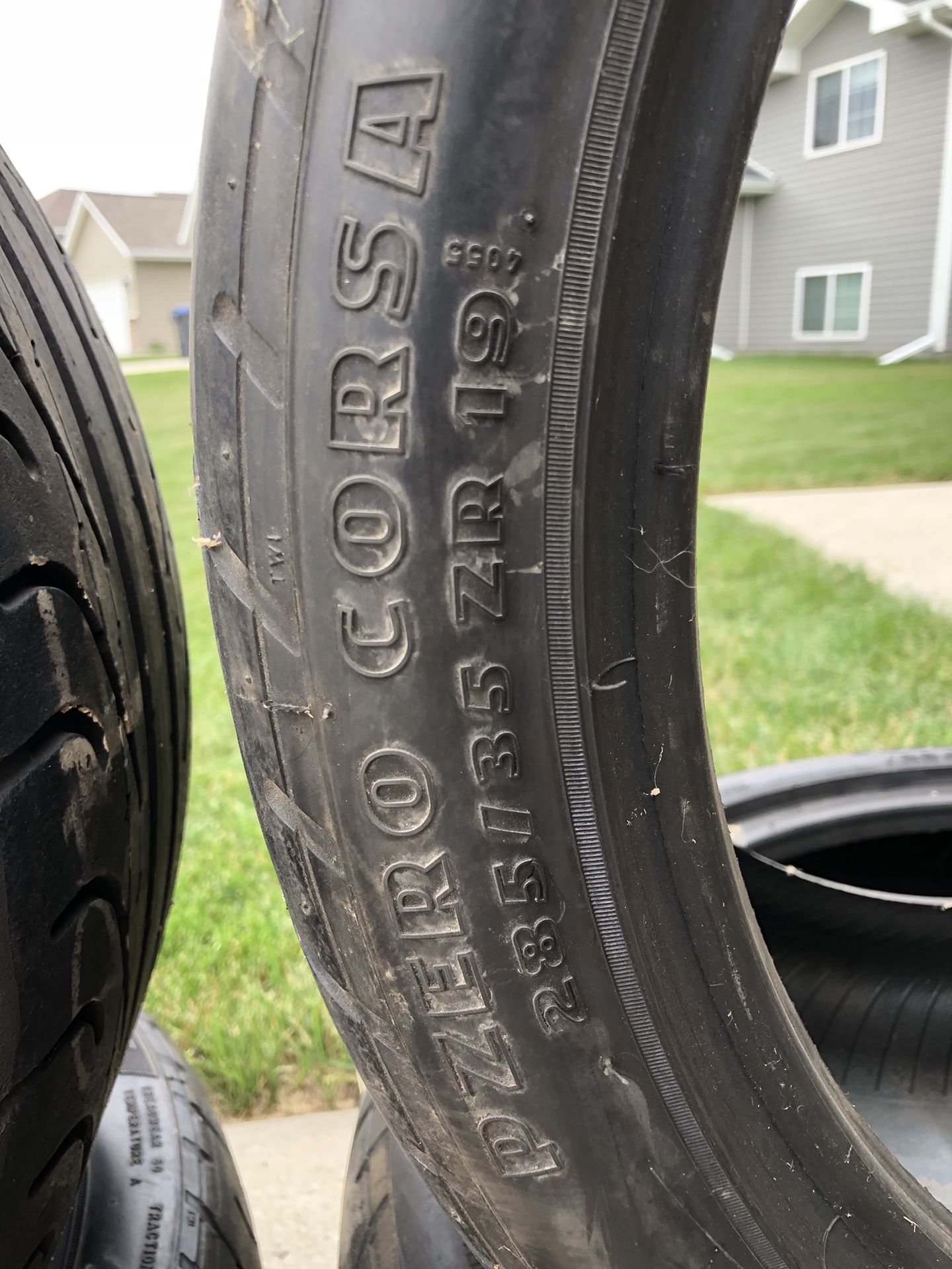 Pirelli P-zero Corsa system tires