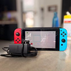 Nintendo Switch V1 Unpatched HAC-001 Bundle Dock Charger (Tested Working)