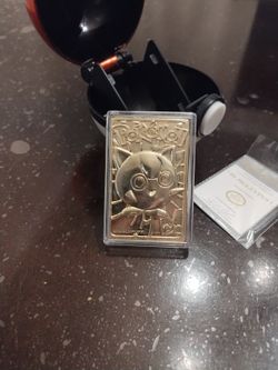 Pokemon 23k Plated Jigglypuff 