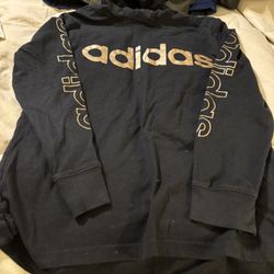 Adidas Hoodie Shirt Sz m