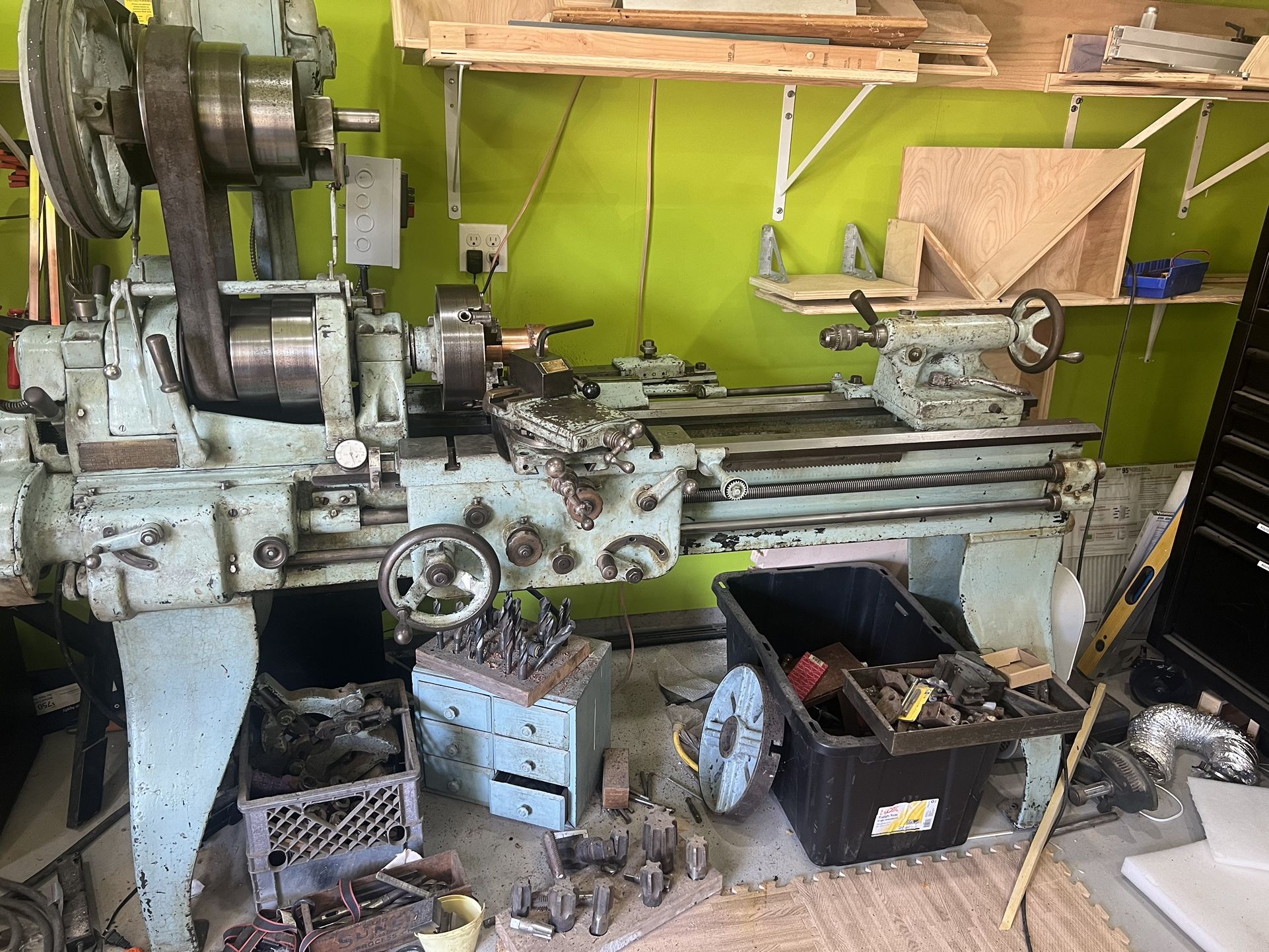 Rockford Metal Lathe