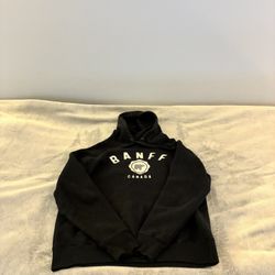 Initial Attraction Black Banff Canada Hoodie
