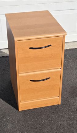 2 drawer file cabinet, letter size