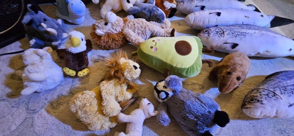 Gigantic Lot Stuffed Animals