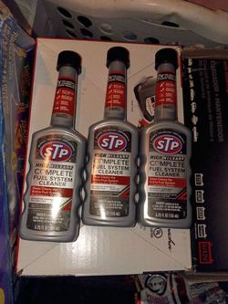 STP High Mileage Complete Fuel System Cleaner 3-Pack