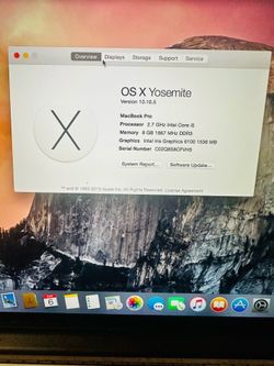 MacBook Pro 13-Inch Retina 2015 – 8GB RAM, 256GB SSD, Great Condition