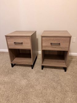 Not one but TWO nightstands