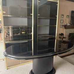 Three Piece China Cabinet