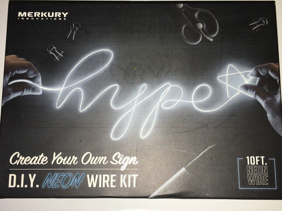DIY CREATE YOUR OWN NEON SIGN KIT