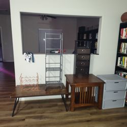 Tables and drawers