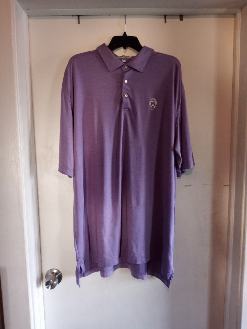 Peter Millar Summer Comfort Polo XXL, Stretch Performance Golf Shirt