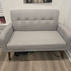 Small Grey Couch 
