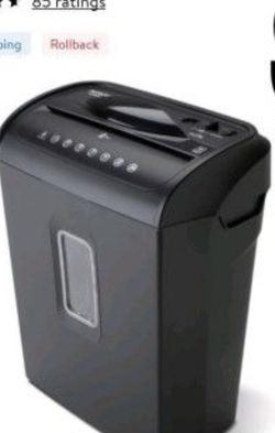 Auroro High security Paper And Credit Card Shredder