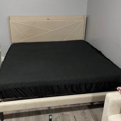 King Size Bed Frame And Mattress