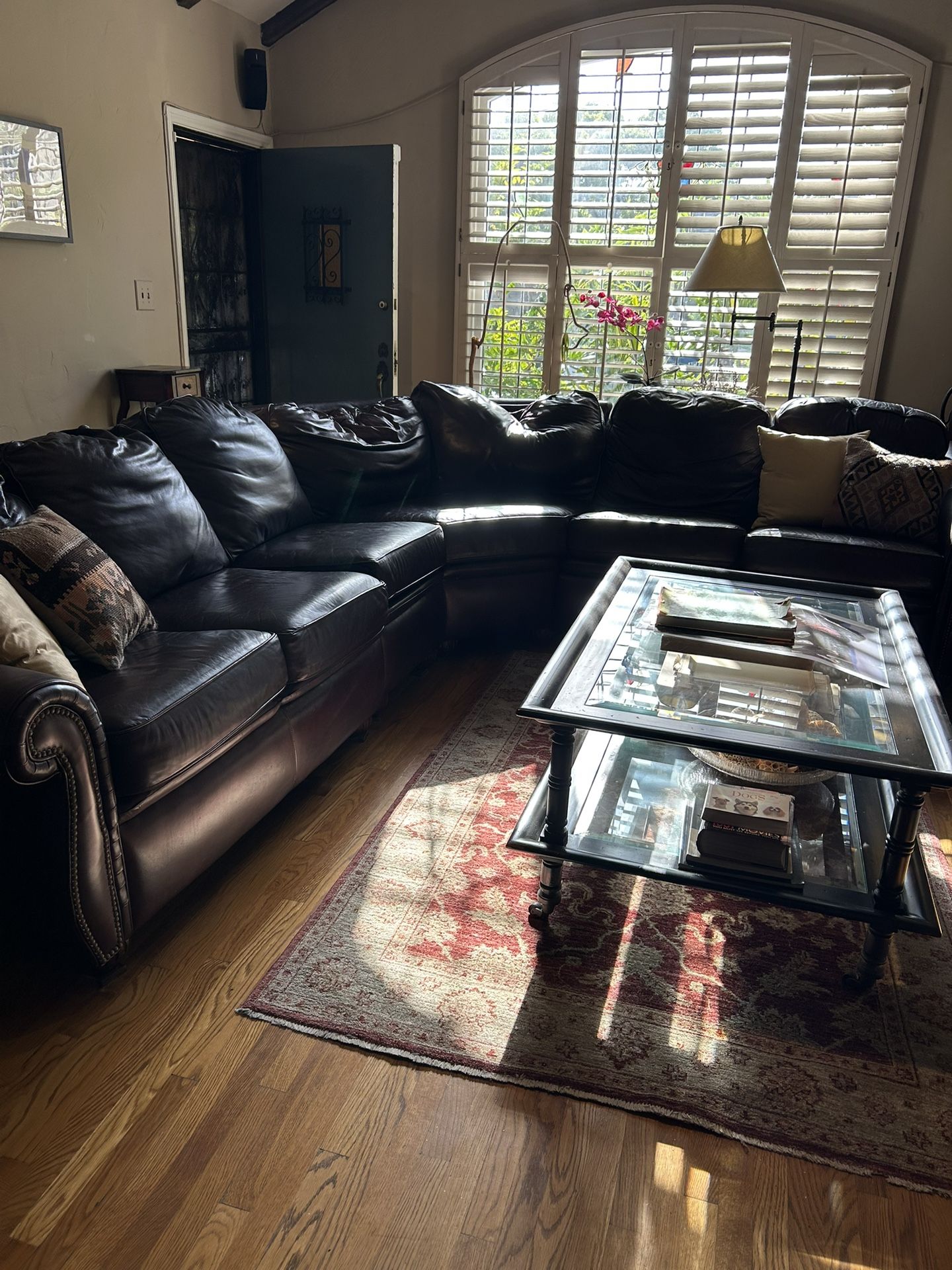 Leather Sectional Sofa
