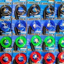New Cable Lock Bike / Nuevo Candado Para Bicicleta 