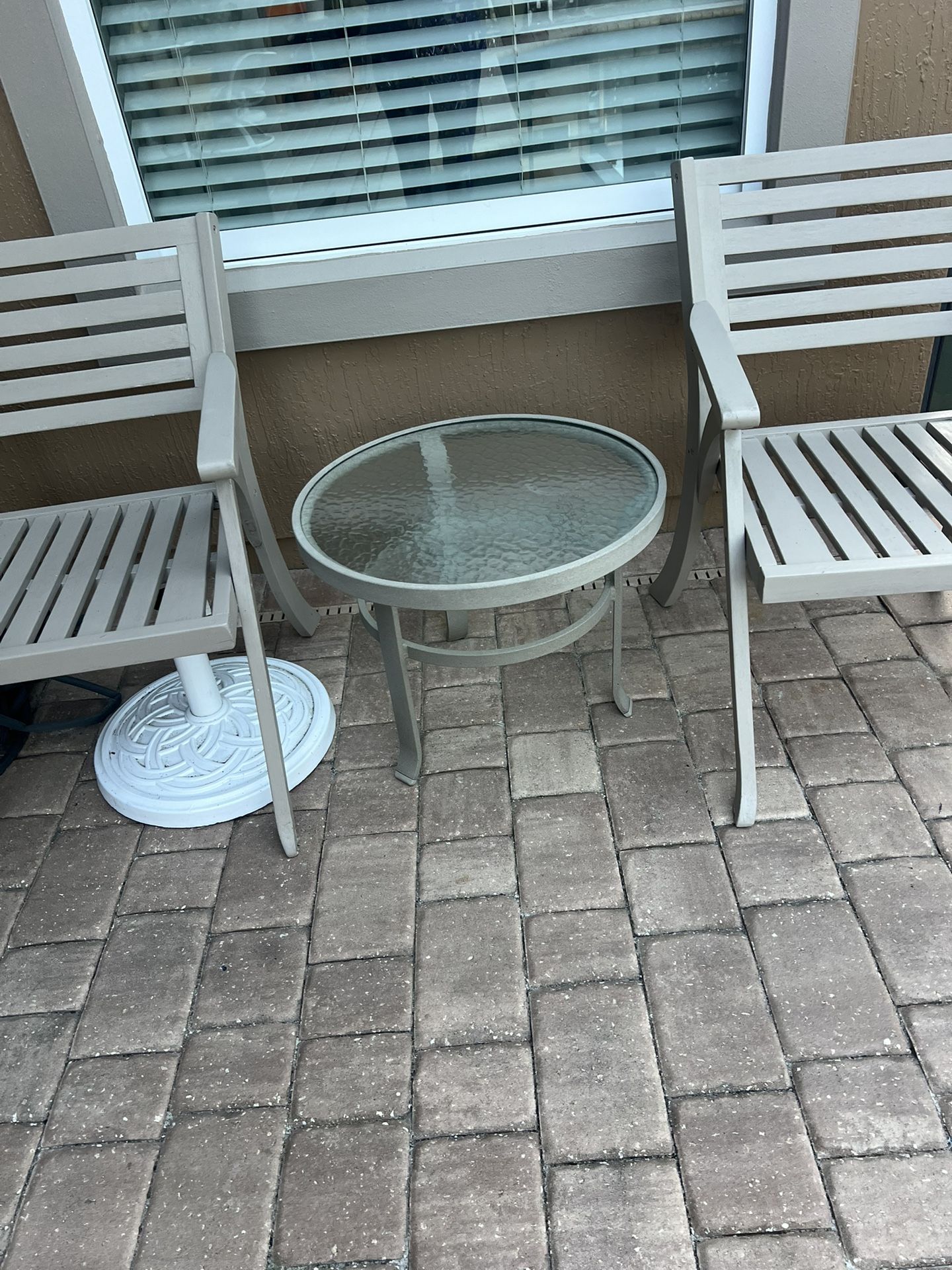 Round 2Ft Patio Table 18.50” H