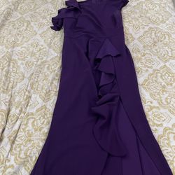 woosee purple dress size M