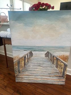 Very large beautiful picture of the ocean