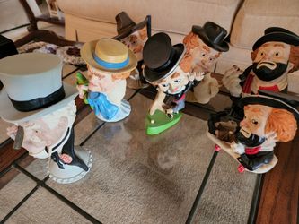 Red Skelton figurines, Complete Collection of 7