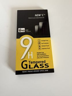NEW'C Tempered Glass Screen & Camera Lens Protector Clear for iPhone 15 Pro Max