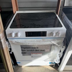 Frigidaire Slide In Stove Range 