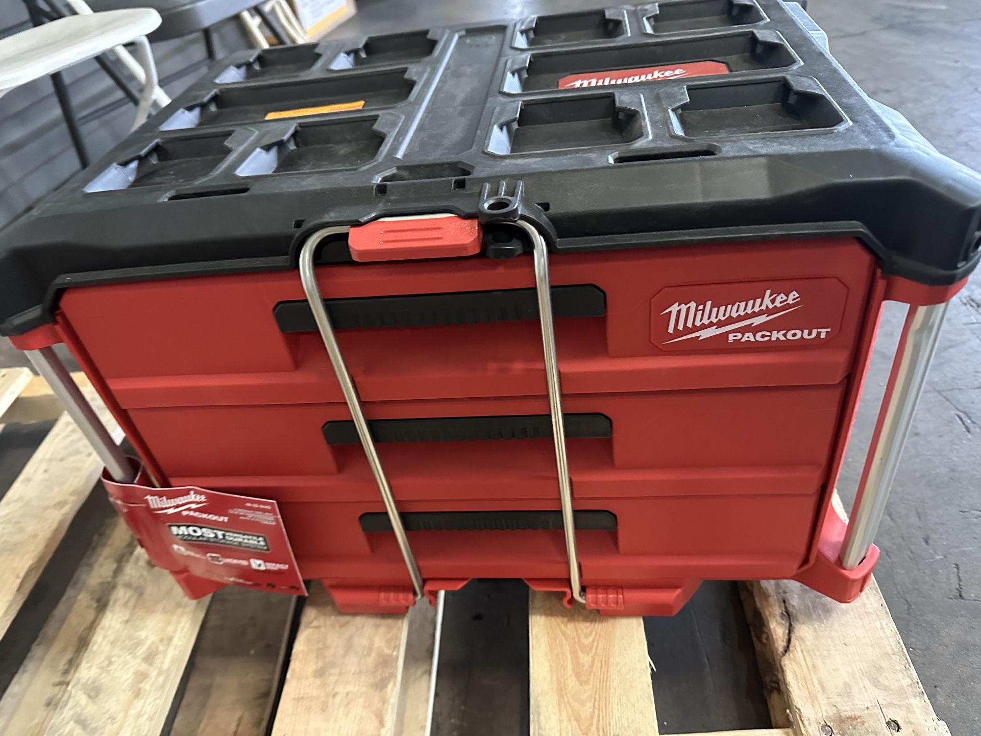 PACKOUT 22 in. Modular 3-Drawer Tool Box with Metal Reinforced Corners