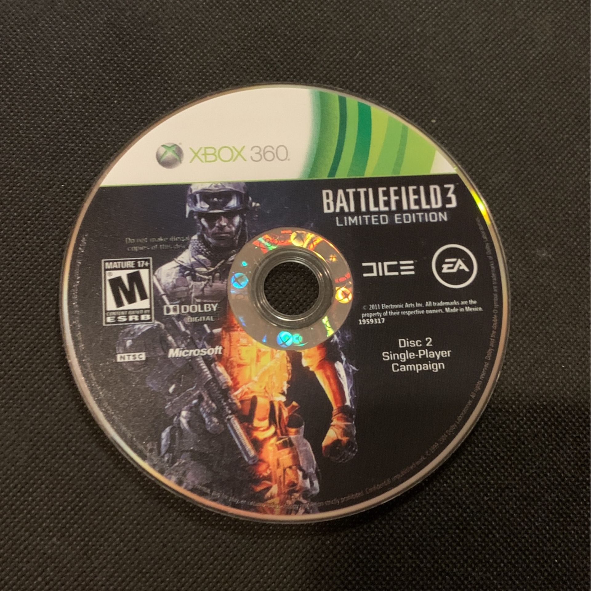 Battlefield 3 Xbox 360