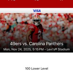 49ers vs Carolina Panthers