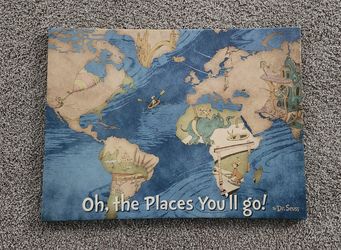 Dr. Seuss Art Portrait 