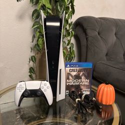 Ps5 Disc Edition 1TB With Controller