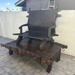 Antique Teak Ox-cart - Can Be Repurposed