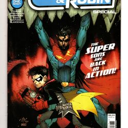 SUPERMAN & ROBIN SPECIAL #01 (2022) VIKTOR BOGDANOVIC | TRADE DRESS | ONE-SHOT