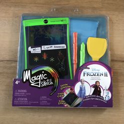 Boogie Board Disney Favorite Magic Sketch Kids’ Tablet 4 Style, Stencils Frozen, New In Sealed Pack
