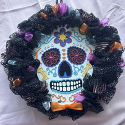 Dia De Los Muertos Wreathe 
