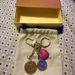 Upcycled Auth LV Bag Charm 