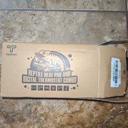 Reptile Heating Pad and Digital Thermostat Combo Set Under Tank Heater