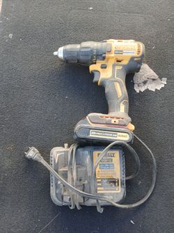 DeWalt 20V Max Brushless Drill with Battery and Charger