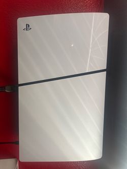 PS5 w/ Controller, dock, & wall mount