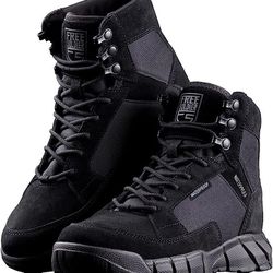 Men's FREE SOLDIER Waterproof Tactical/Hiking/Work Lightweight Boots sz 11.5 *NEW*