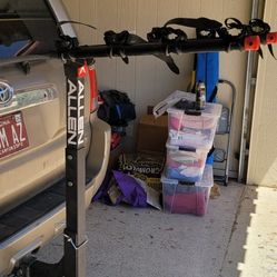 4 Bike Hitch Mounted Rack