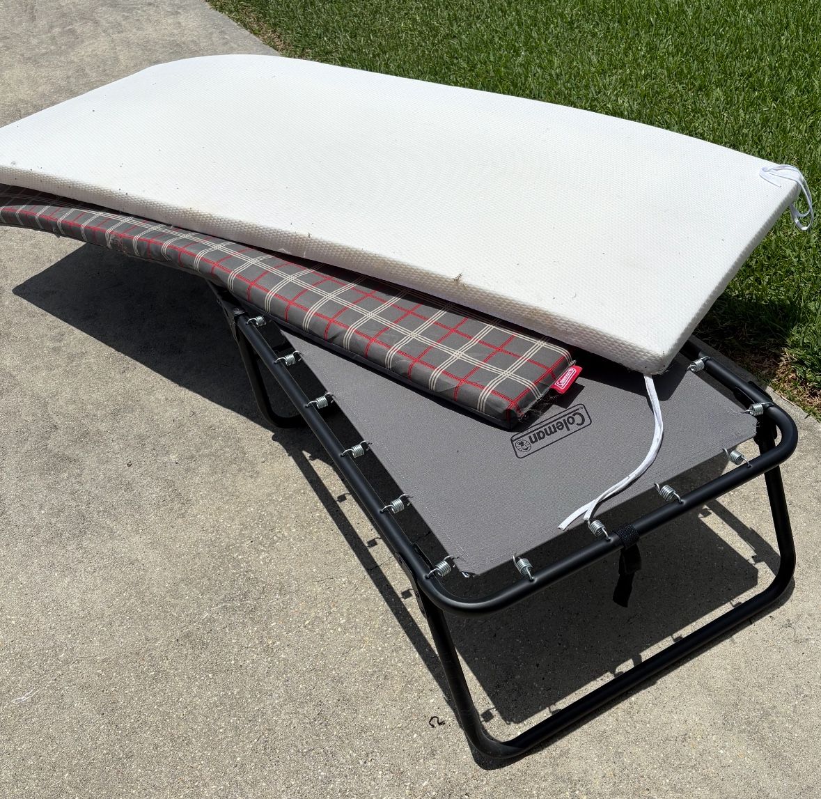 Coleman Single Folding Bed