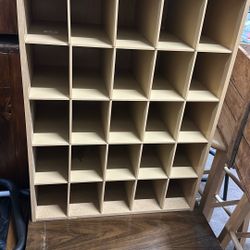 Woden Shelving 