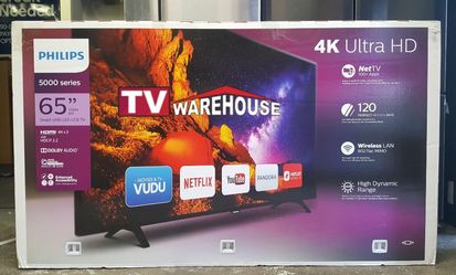 65” Phillips Smart 4k